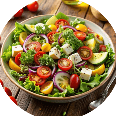 SALAD, PICKLES & RAITA